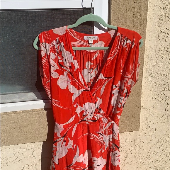 Yumi Kim Anthropologie Soho Mixer silk dress